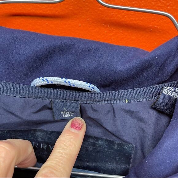 Men’s Sperry Jacket size Large Navy blue - Picture 5 of 7